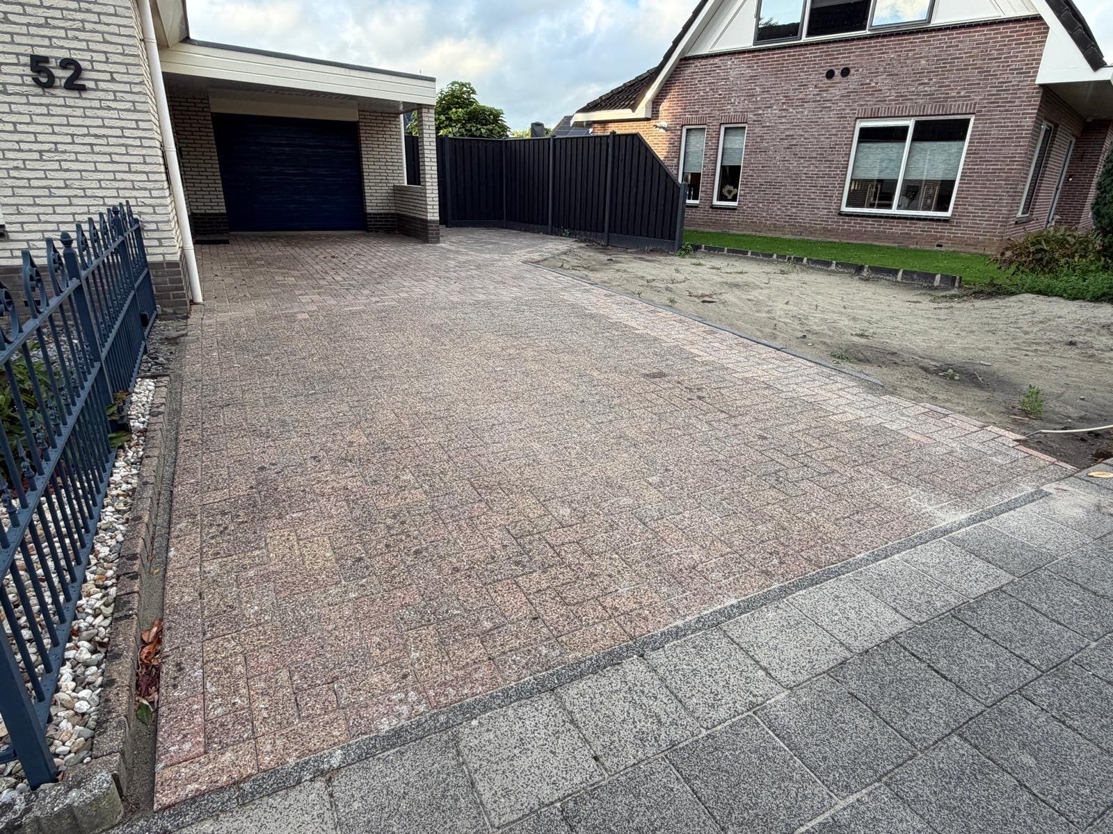 Gebruikte betonnen klinkers 6cm dik, Ophalen, Gebruikt, Klinkers, 10 m² of meer