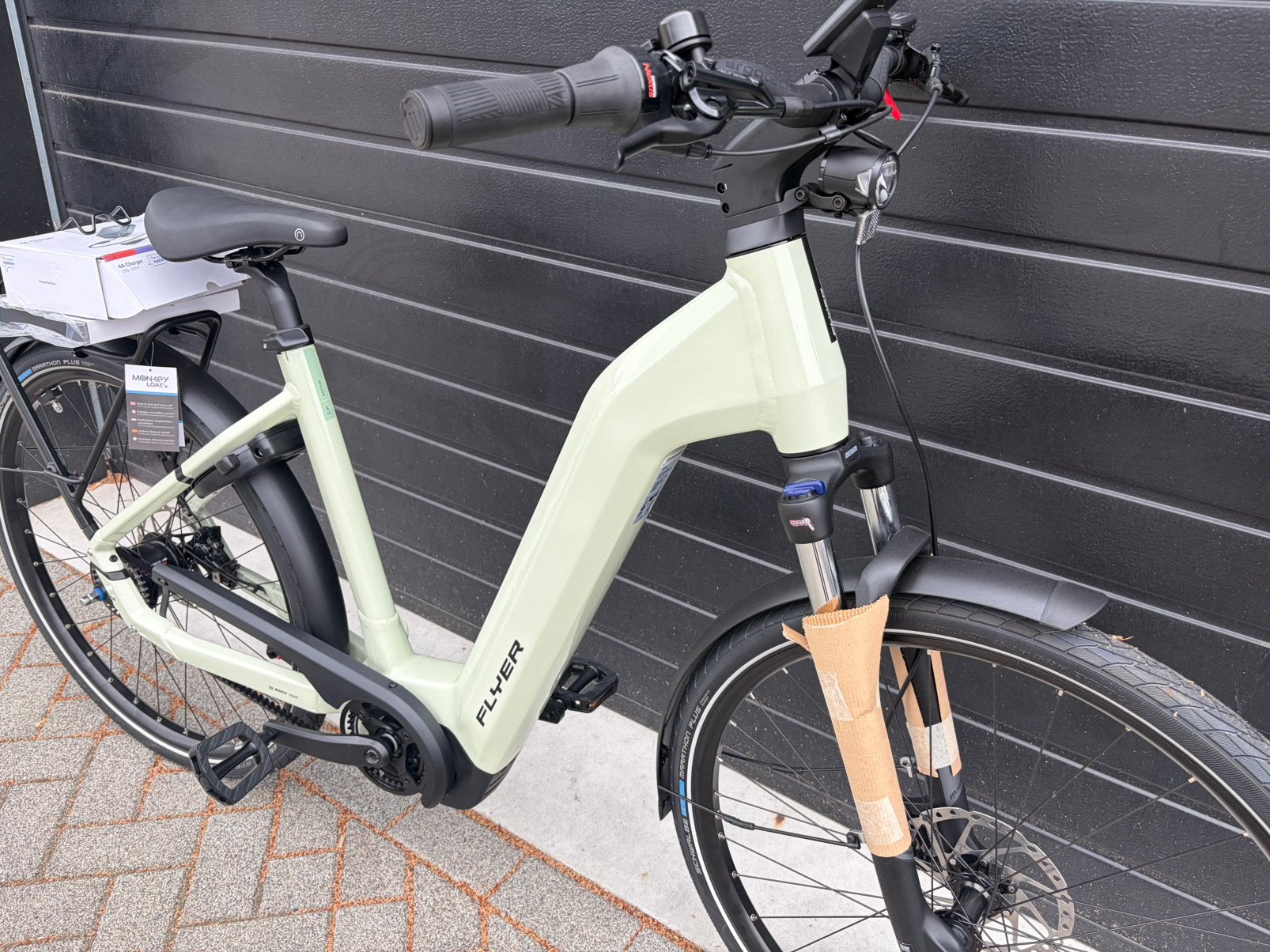 Foto 6 van Nieuwe Flyer GoTour 5.43CX 750wh accu performance CX belt