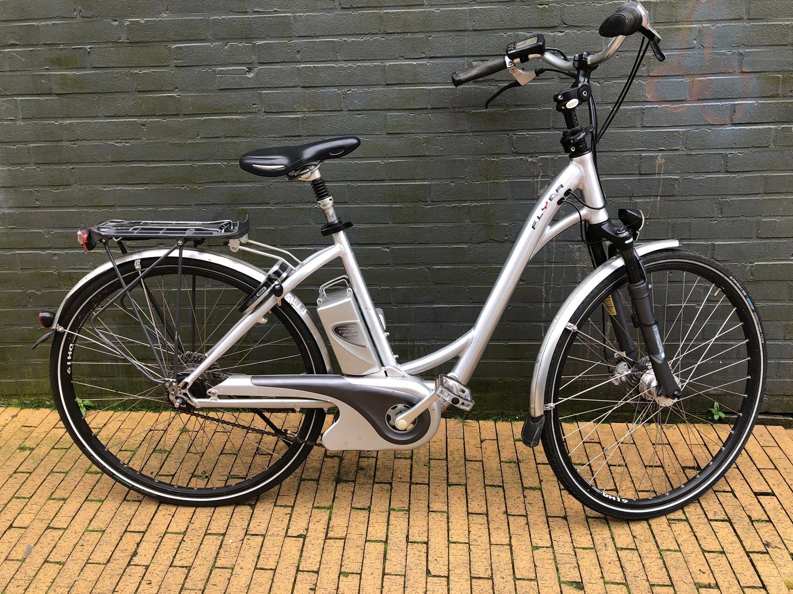 Flyer e-bike 28 inch 8 versnellingen, 51 tot 55 cm, Ophalen, Gebruikt, Minder dan 30 km per accu