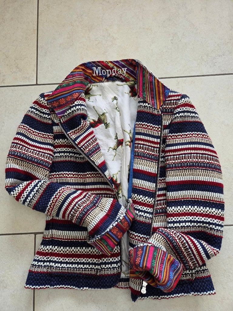 Maiden Lane blazer maat 34, Verzenden, Zo goed als nieuw, Maat 34 (XS) of kleiner, Jasje