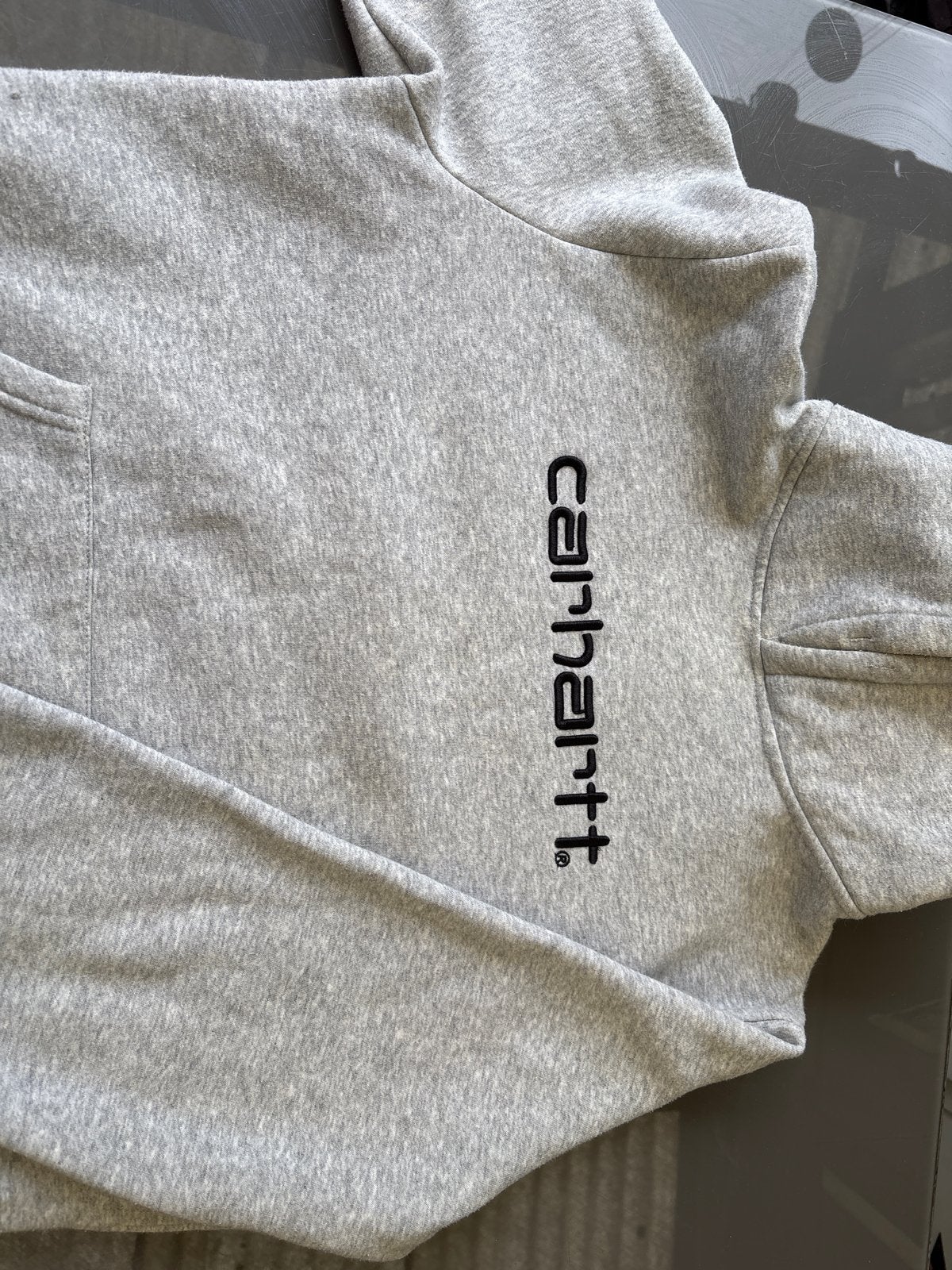 Carhartt Hoodie Grijs Maat XL, Ophalen, Zo goed als nieuw, Maat 56/58 (XL), Grijs