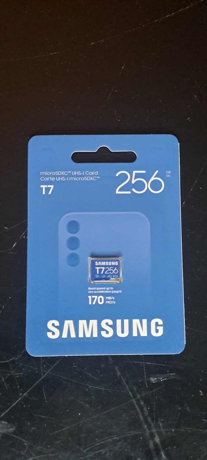 Foto 3 van Samsung MicroSDXC UHS-I Card T7 256GB - Nieuw & Geseald