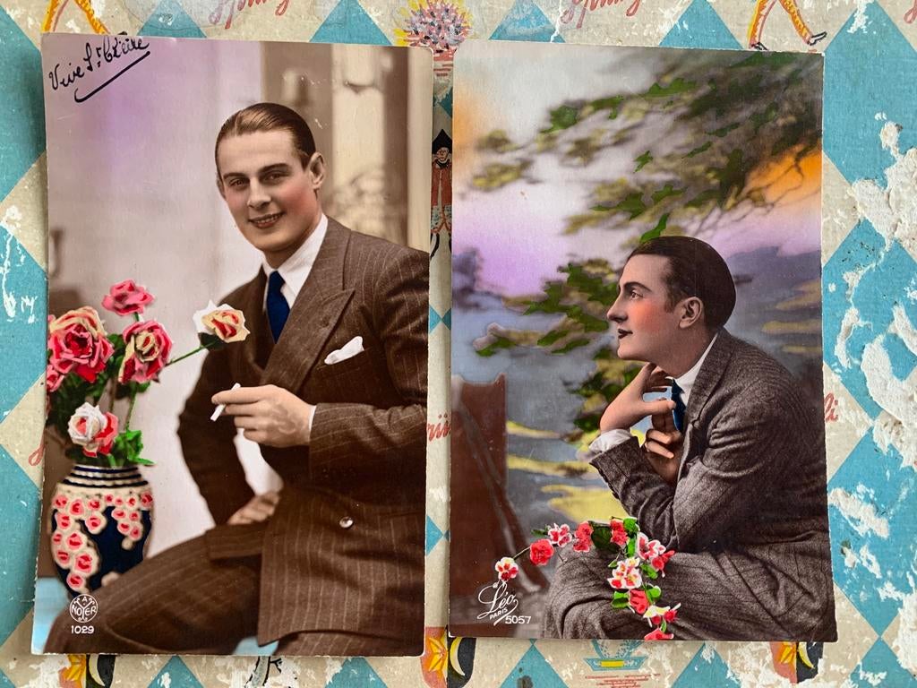 Man, Ophalen of Verzenden, 1920 tot 1940, Gelopen, Overige thema's