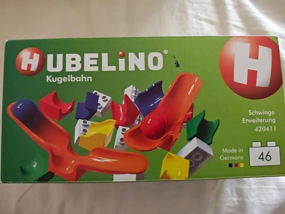 Hubelino Knikkerbaan Uitbreiding - Set 420411, Ophalen of Verzenden, Zo goed als nieuw, Overige merken