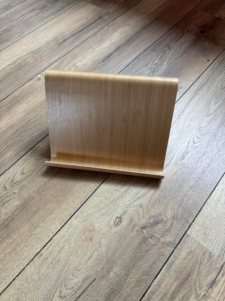 VIVALLA Tabletstandaard, bamboefineer, 26x17 cm, Ophalen of Verzenden, Zo goed als nieuw, Bescherming voor- en achterkant