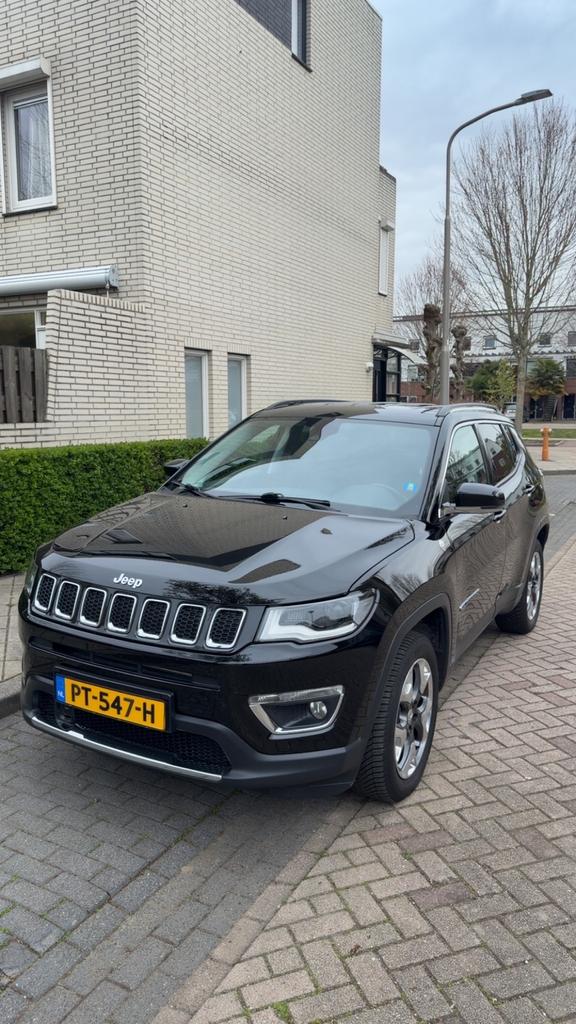 Jeep Compass 1.4 Multiair 170pk 4x4 Aut 2017 Zwart, Auto's, Jeep, Particulier, Compass, Benzine, E, SUV of Terreinwagen, Automaat