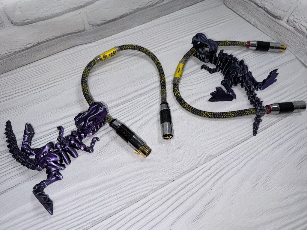 Vadimych G.S. XLR-kabel van Vadimych interlink kabel, Verzenden, Zo goed als nieuw, Minder dan 2 meter, Interlink-kabel