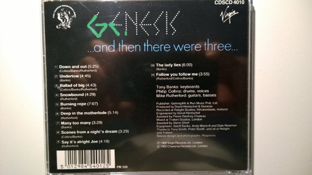 Genesis - ...And Then There Were Three, Ophalen of Verzenden, Zo goed als nieuw, Poprock, Album