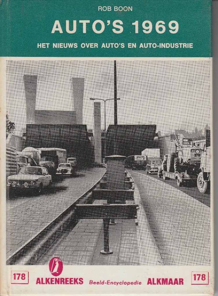 Auto's 1969 Alkenreeks Beeld-Encyclopedie nummer 178, Verzenden, Algemeen