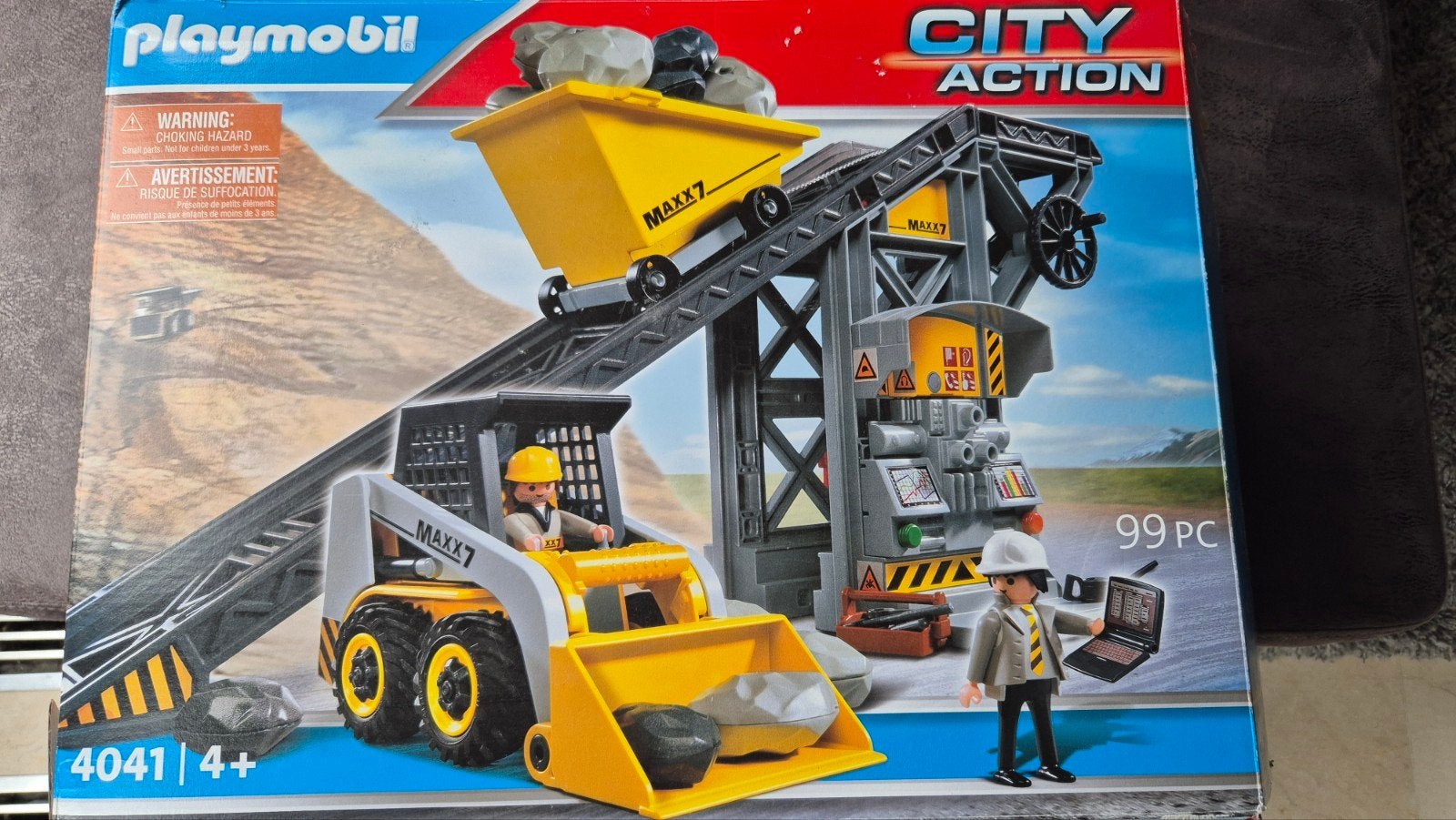 Playmobil 4041: Grote Kiepwagen met Transportband, Ophalen of Verzenden