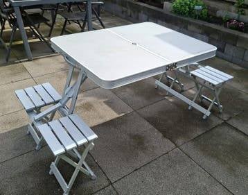 Opvouwbare picknicktafel ANWB Travel &Co, Caravans en Kamperen, Kampeermeubelen, Ophalen, Zo goed als nieuw, Campingtafel