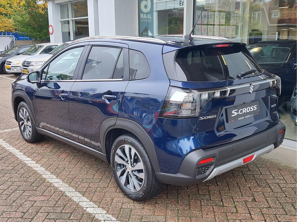 Suzuki S-Cross 1.4 BOOSTERJET STYLE SMART HYBRID AUTOMAAT |, Auto's, 4 cilinders, Blauw, Leder en Stof, Origineel Nederlands