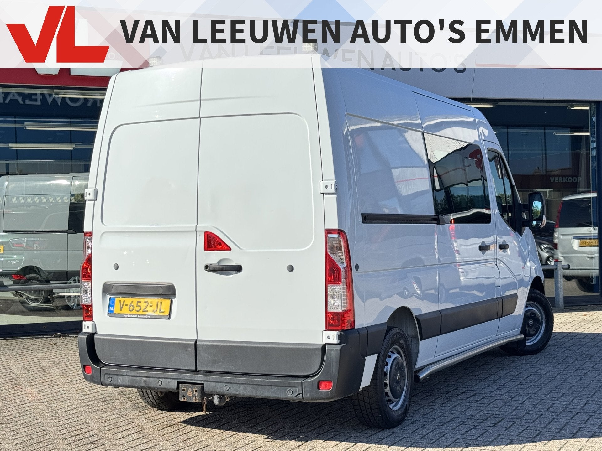 Opel Movano 2.3 CDTI BiTurbo L3H2 EL DC Start/Stop, Auto's, 145 pk, Gebruikt, 4 cilinders, Wit