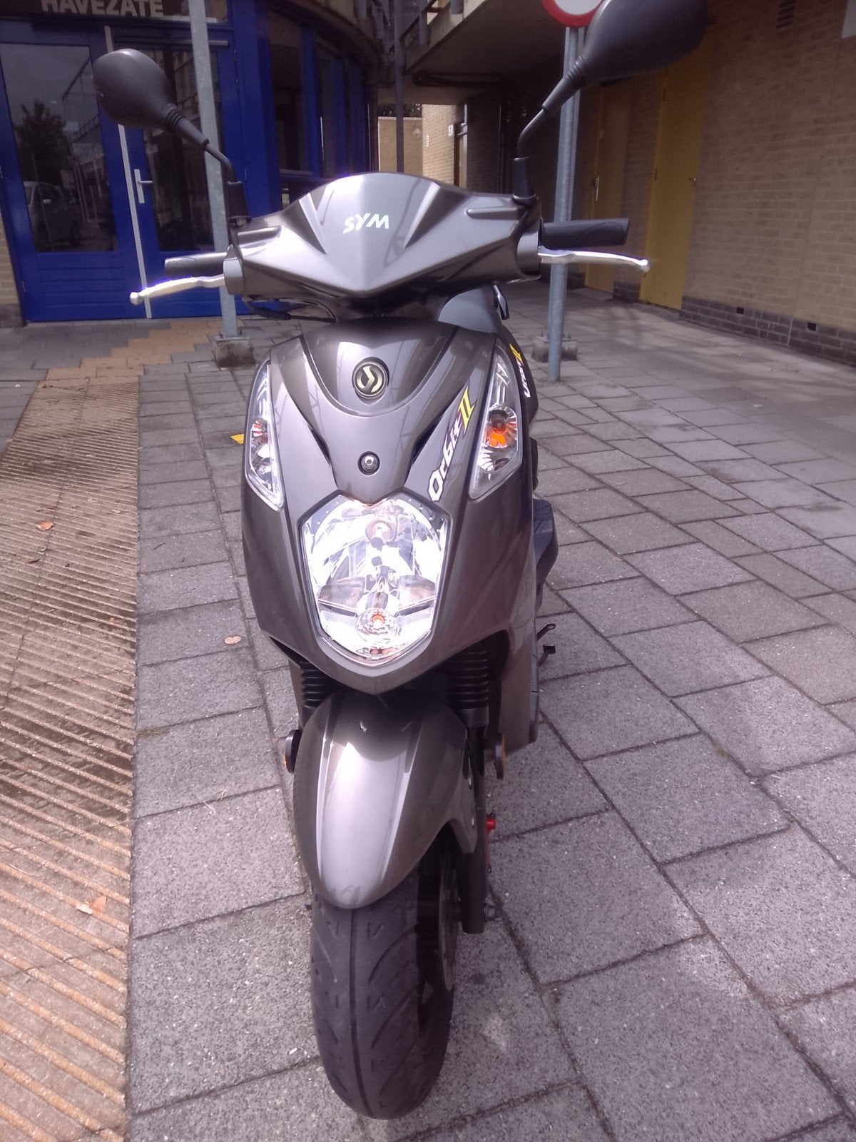 Te koop prachtige sym orbit 2., Ophalen, Maximaal 45 km/u, Zo goed als nieuw, Benzine