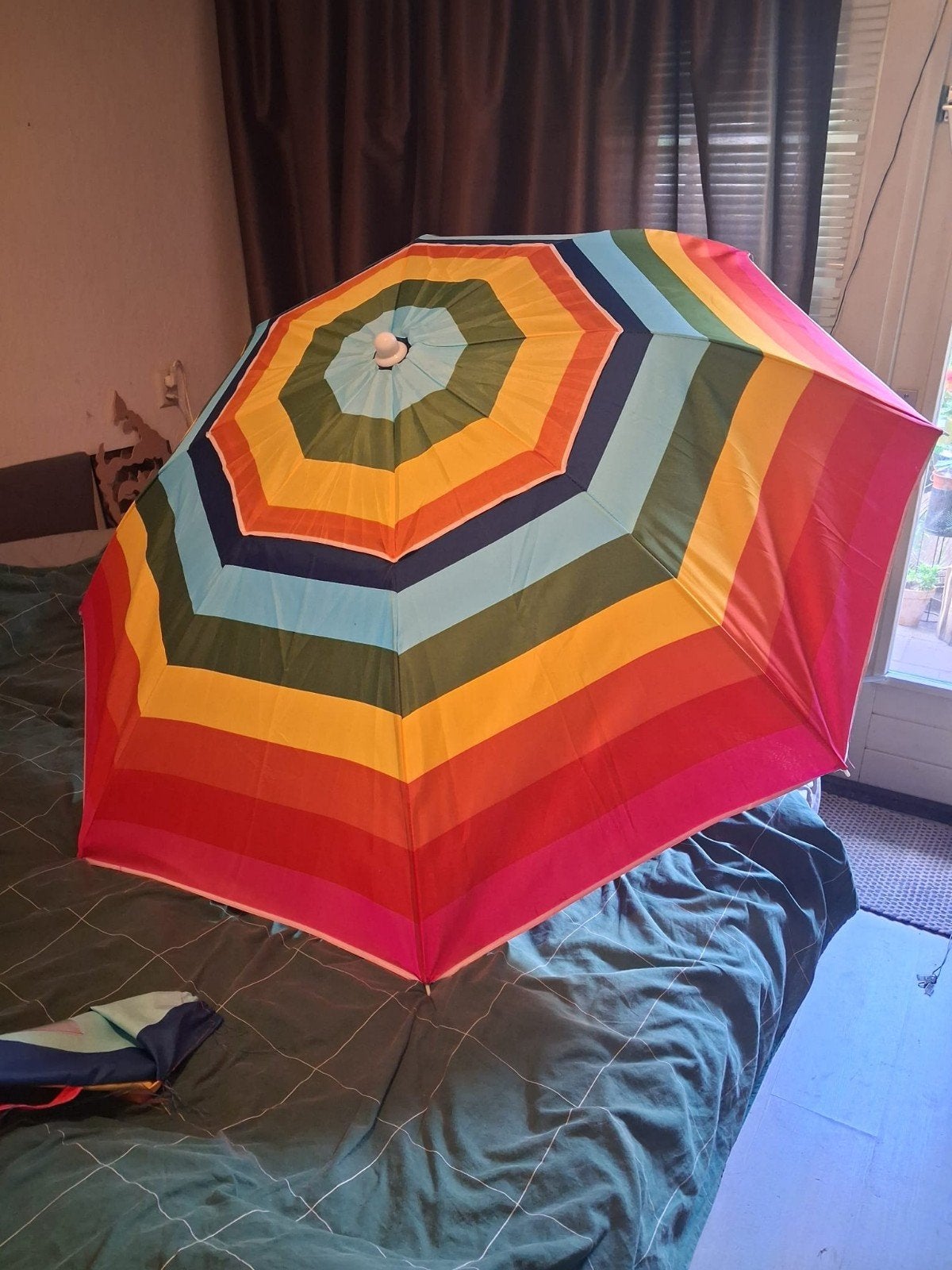 Pride regenboog parasol, Kantelbaar, Overige typen, Nieuw, Ophalen of Verzenden
