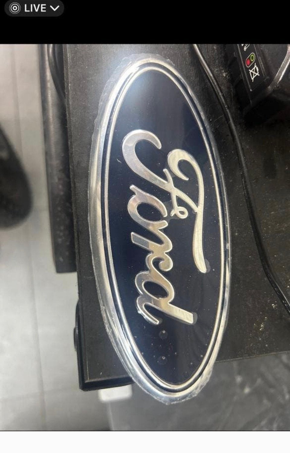 Ford fiesta ford ka logo embleem voorkant 2009-2012, Ophalen of Verzenden