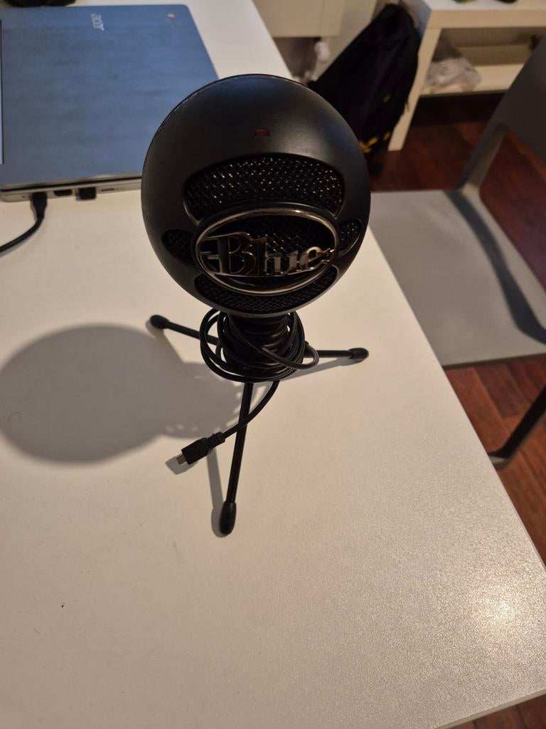 Blue Snowball iCE USB Microfoon - Zwart, Muziek en Instrumenten, Microfoons, Ophalen
