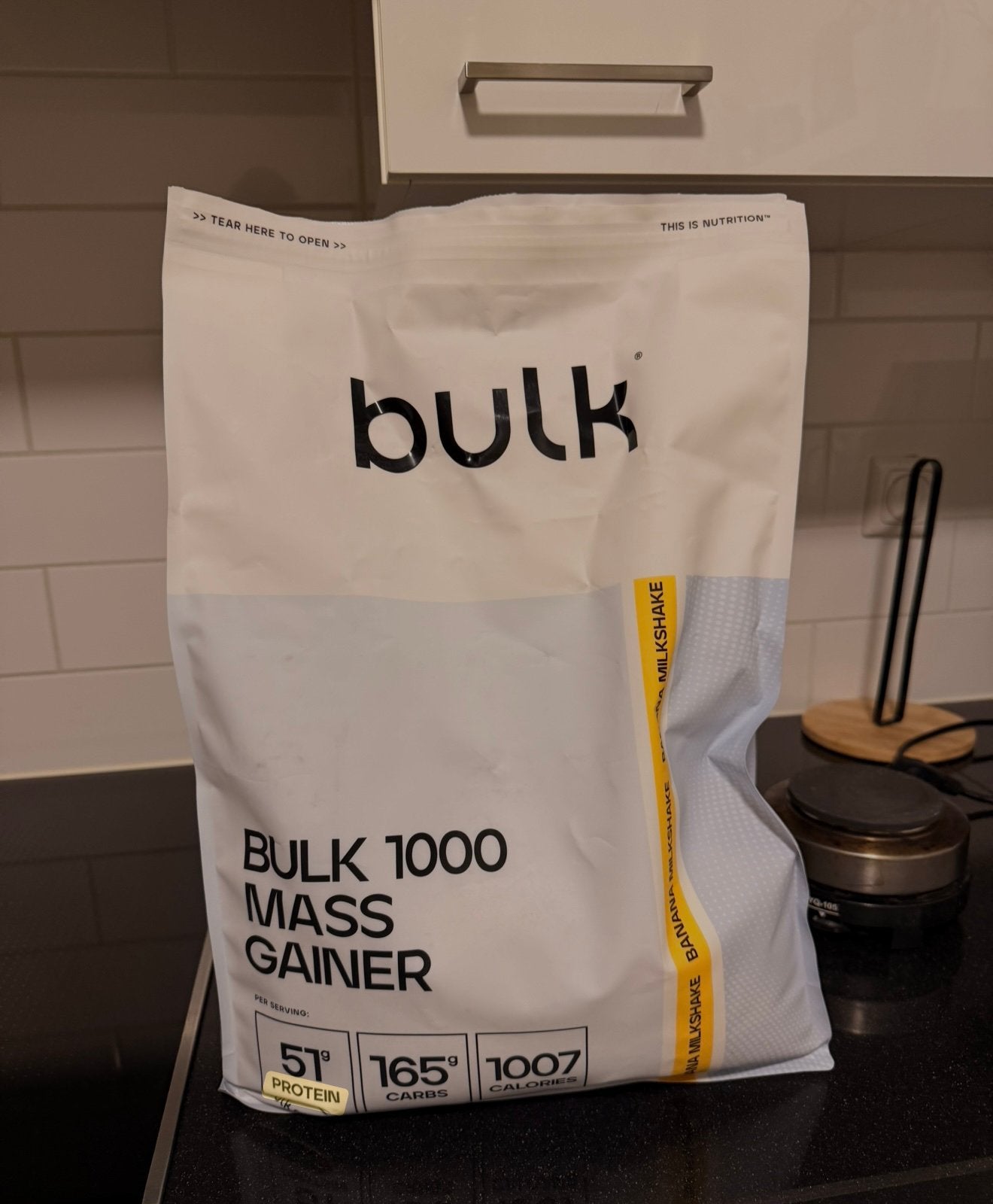 Bulk Mass Gainer (Banana Flavour), Ophalen, Zo goed als nieuw, Poeder of Drank