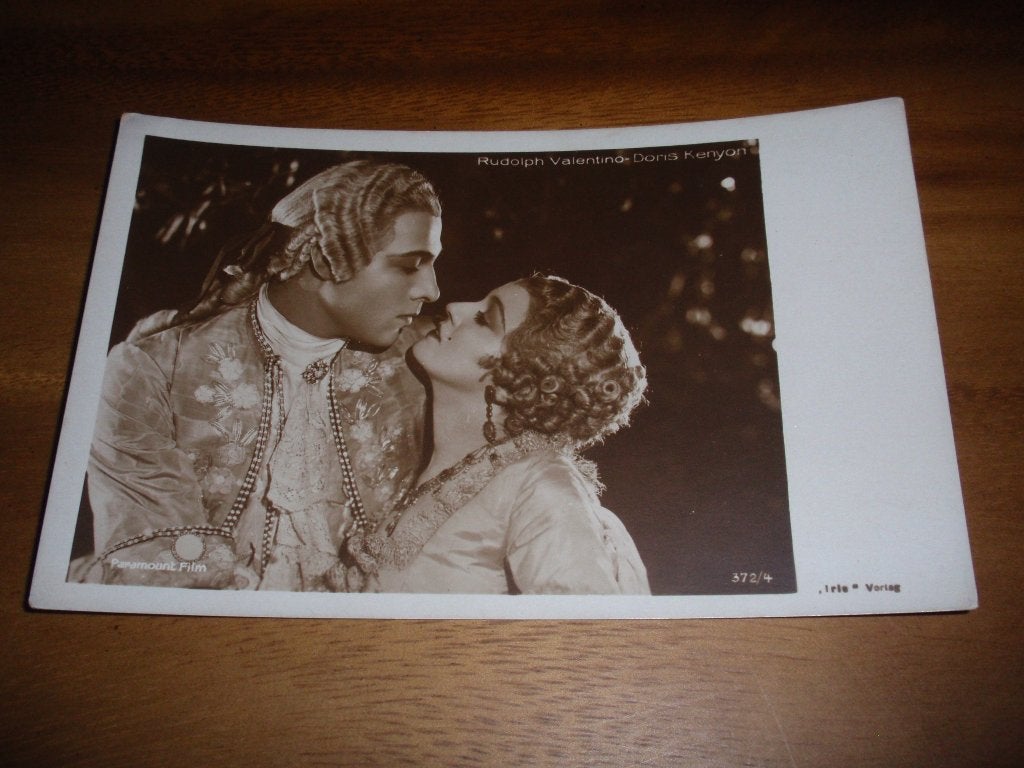 Rudolph Valentino & Doris Kenyon Acteur Actrice Film, Verzenden, Voor 1920, Ongelopen, Sterren en Beroemdheden