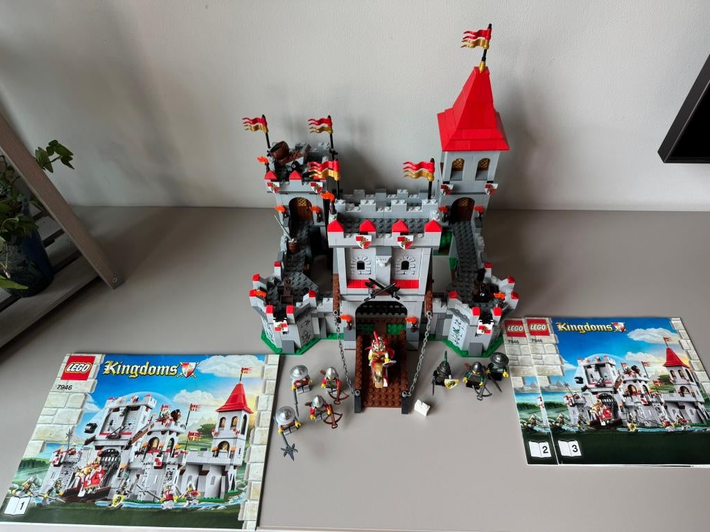 Lego - 7946 - Kingdoms - King's Castle, Kinderen en Baby's, Speelgoed | Duplo en Lego, Lego, Ophalen of Verzenden, Castle, Complete set