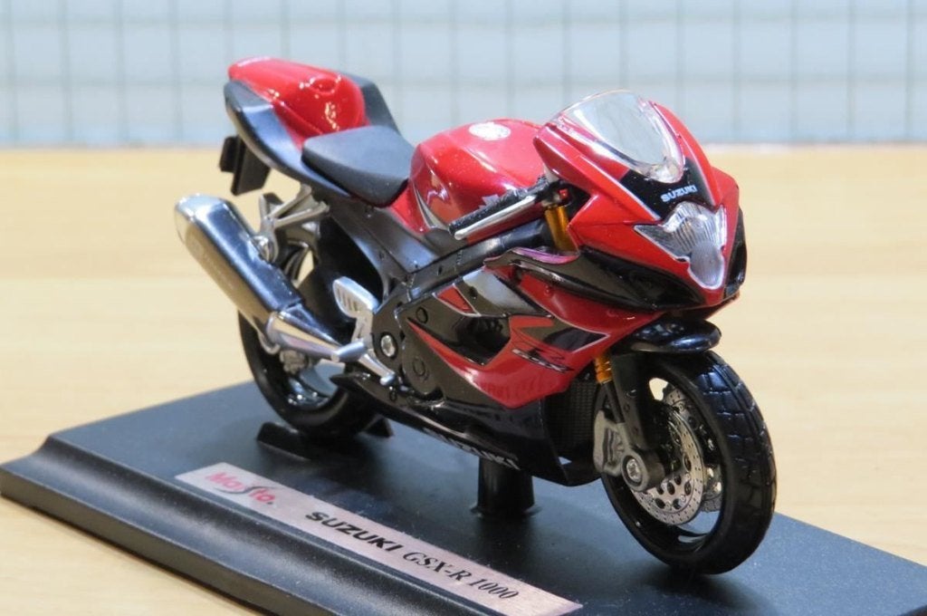Suzuki GSX-R1000 1:18 rood Maisto, MayCheong, Maisto, Nieuw, Ophalen of Verzenden
