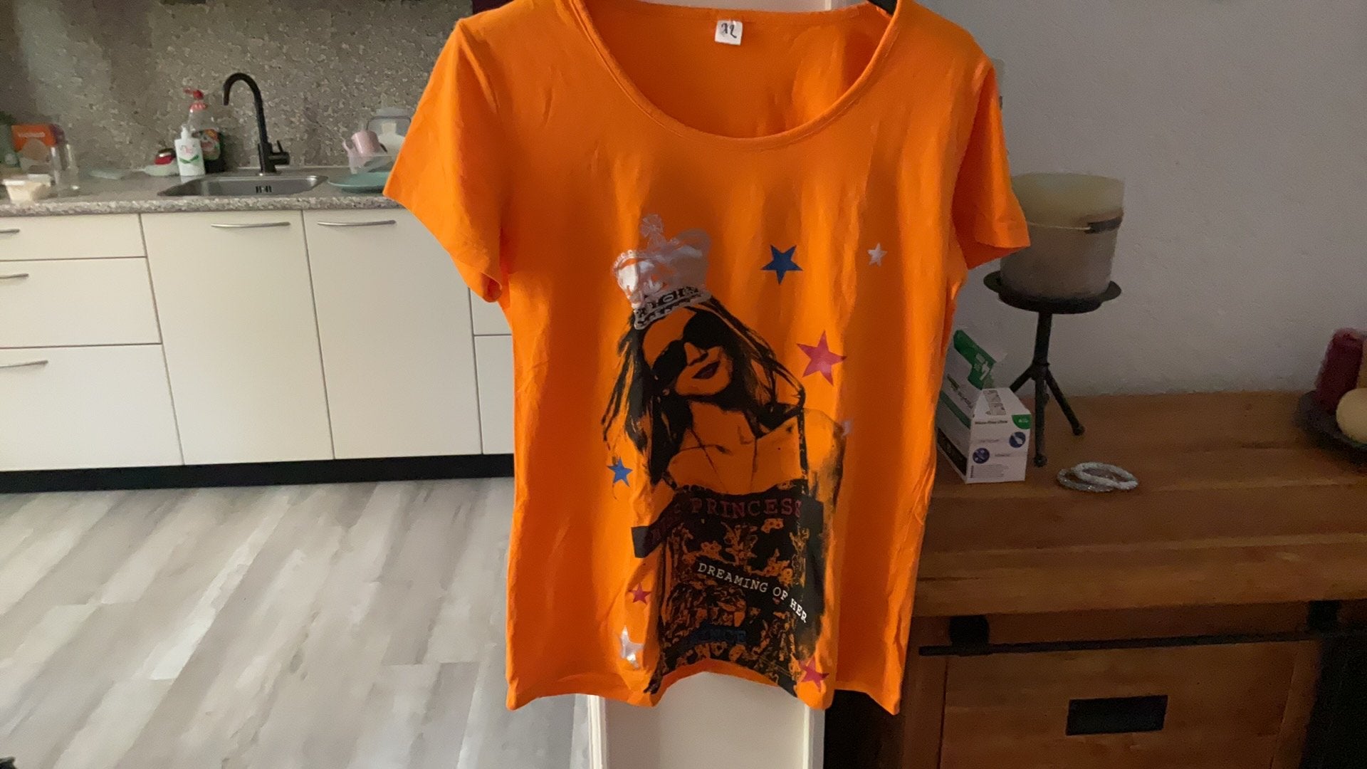 Oranje T-shirt, Ophalen, Zo goed als nieuw, Oranje of Koningsdag