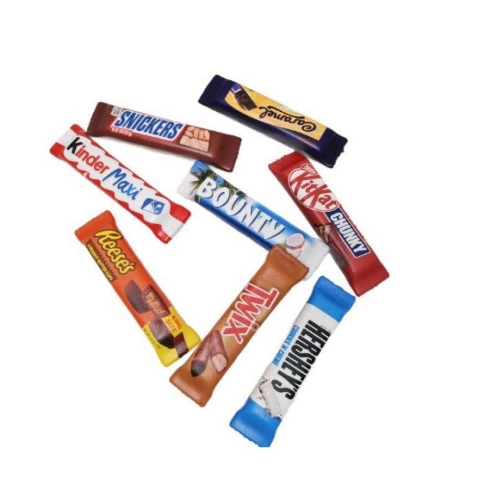 Grote Anti-Stress Squishy Chocoladereep (20 cm), Overige typen, Nieuw, Meerkleurig, Ophalen of Verzenden