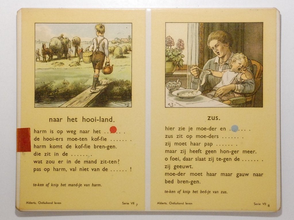 Taalkaart Ontluikend Leven (Jetses) - J.B. Wolters (1952), Verzenden