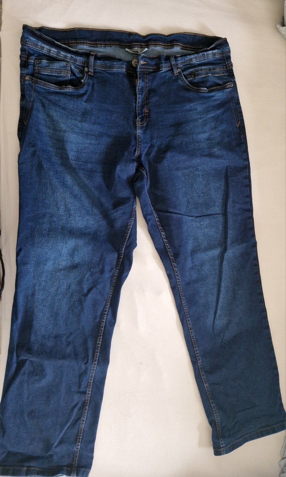 6 Plus Size Broeken: 5 Spijkerbroeken & 1 Yoga Pants, Halara, Identic, Janina, Blauw, Overige jeansmaten, Ophalen of Verzenden