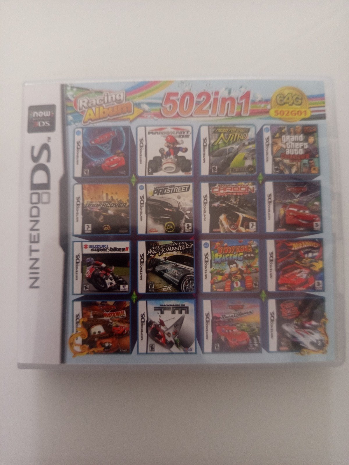 Racing Album 502 in 1 ds, Verzenden, 1 speler, Racen en Vliegen, Zo goed als nieuw