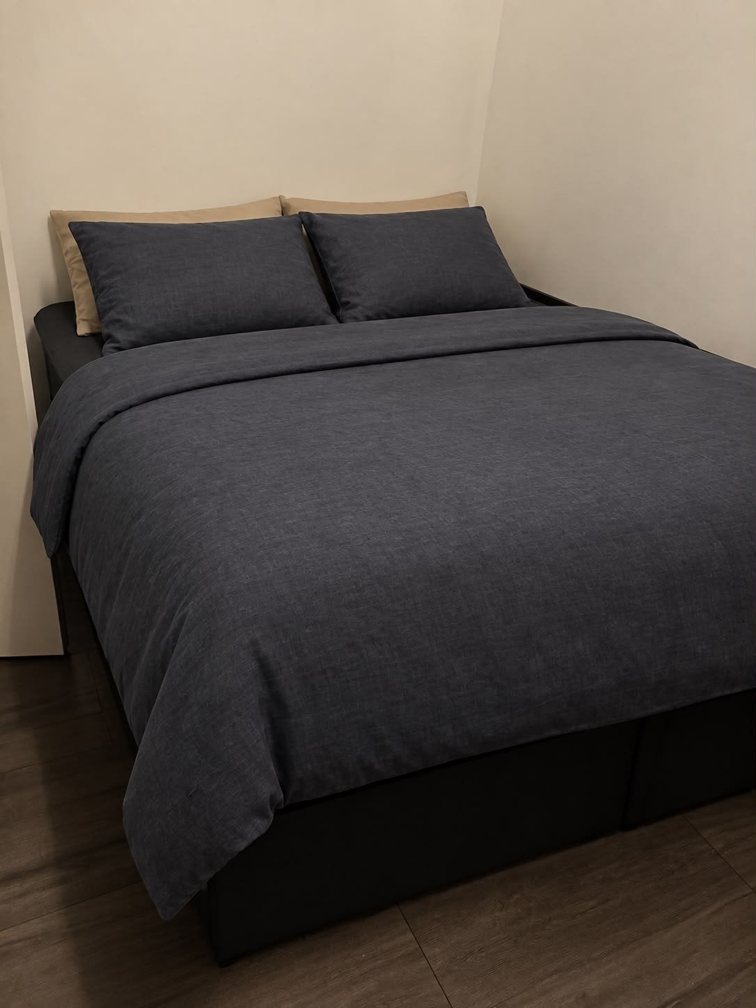 IKEA Hemnes bedbank met 2 lades - Zwartbruin, Ophalen, Gebruikt, Zwart, Modern, Functioneel