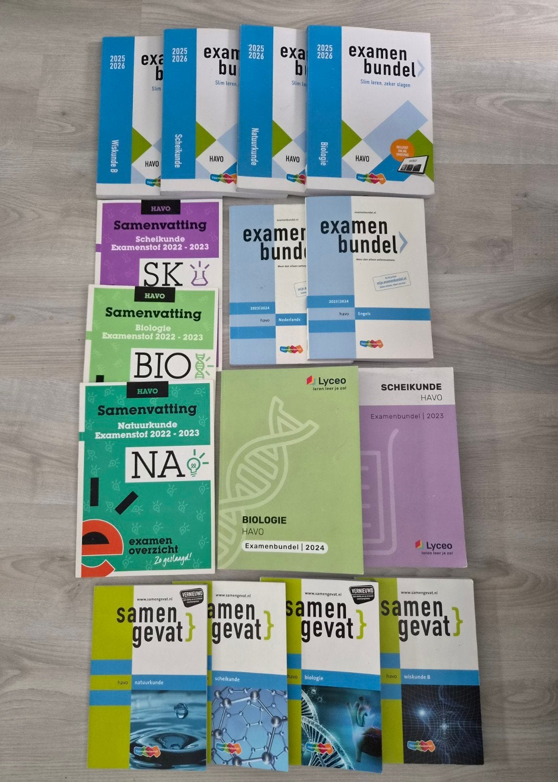 Examenbundels, Samengevat, Examenoverzicht Havo N&T /N&G, Boeken, Ophalen of Verzenden, Zo goed als nieuw, HAVO, Biologie