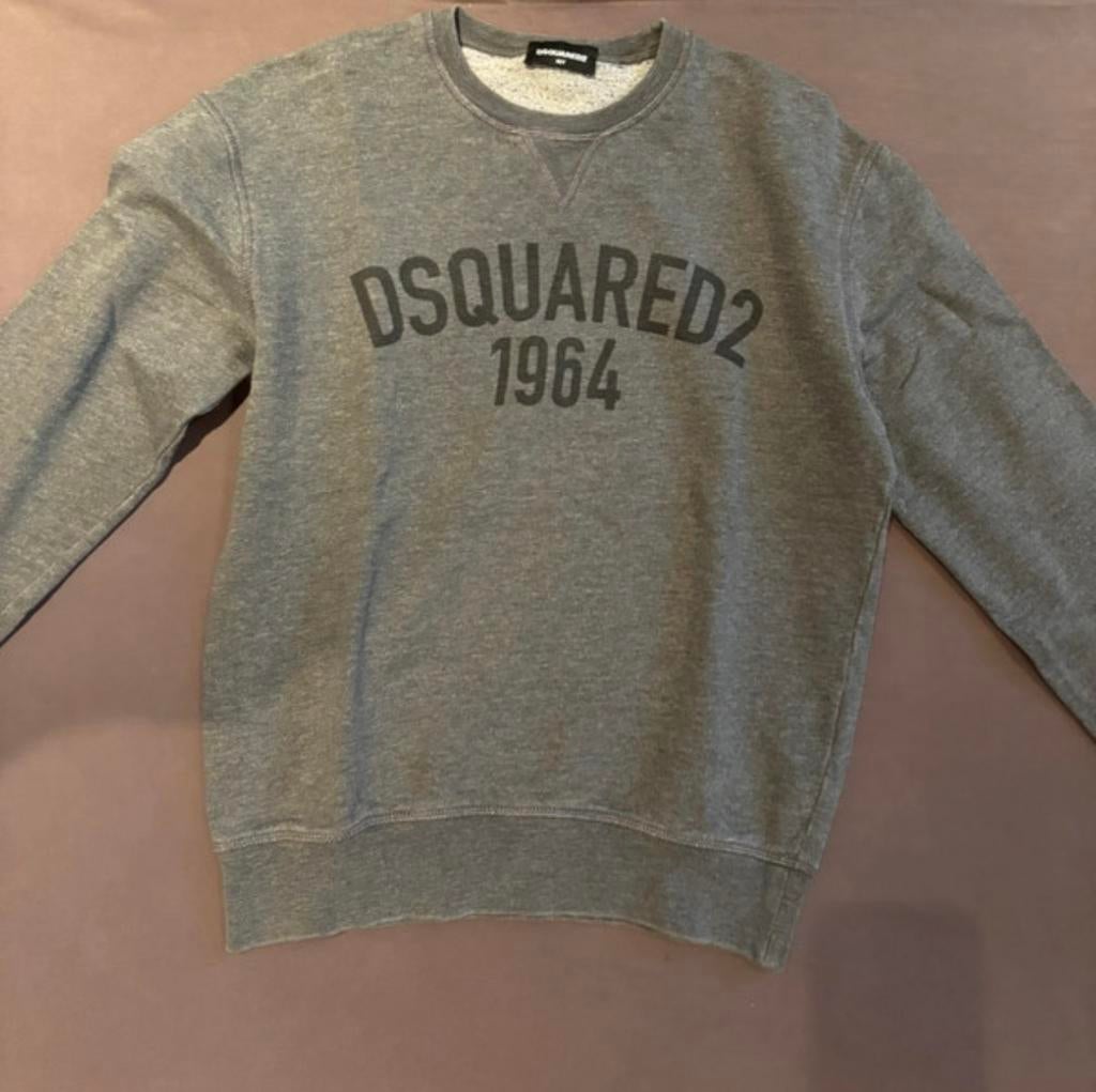 Dsquared trui, Ophalen of Verzenden, Zo goed als nieuw, Maat 46 (S) of kleiner, Grijs
