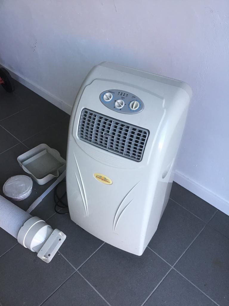 Everglades Mobiele Airco EV-9006 - Koelen en Ventileren, Witgoed en Apparatuur, Airco's, Zo goed als nieuw, Mobiele airco, Minder dan 60 m³