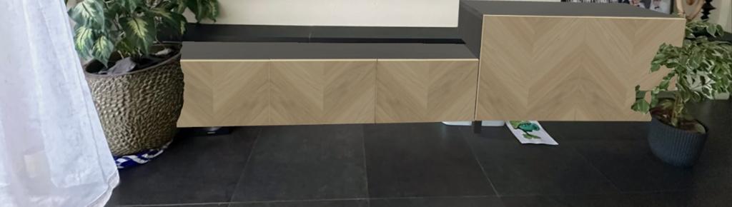 Ikea Besta Tv kast en dressoir deur, Ophalen, Gebruikt, 25 tot 50 cm, Minder dan 100 cm