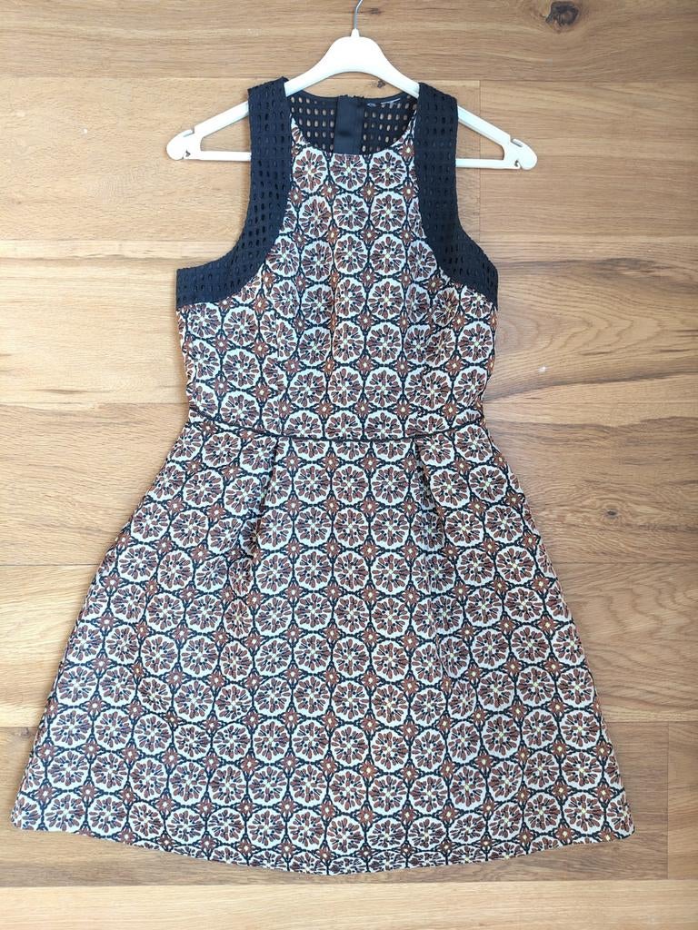Jurk retro look maat S, Overige kleuren, Ophalen of Verzenden, Zo goed als nieuw, Knielengte
