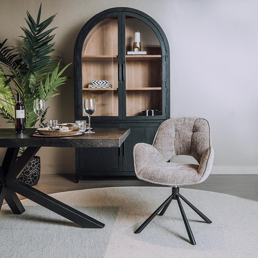 *ACTIE* Mooie Draaibare Eetkamerstoel Isola Div Kleuren (4), Draaibare eetkamerstoel stoel stoelen gratis bezorging, Overige kleuren