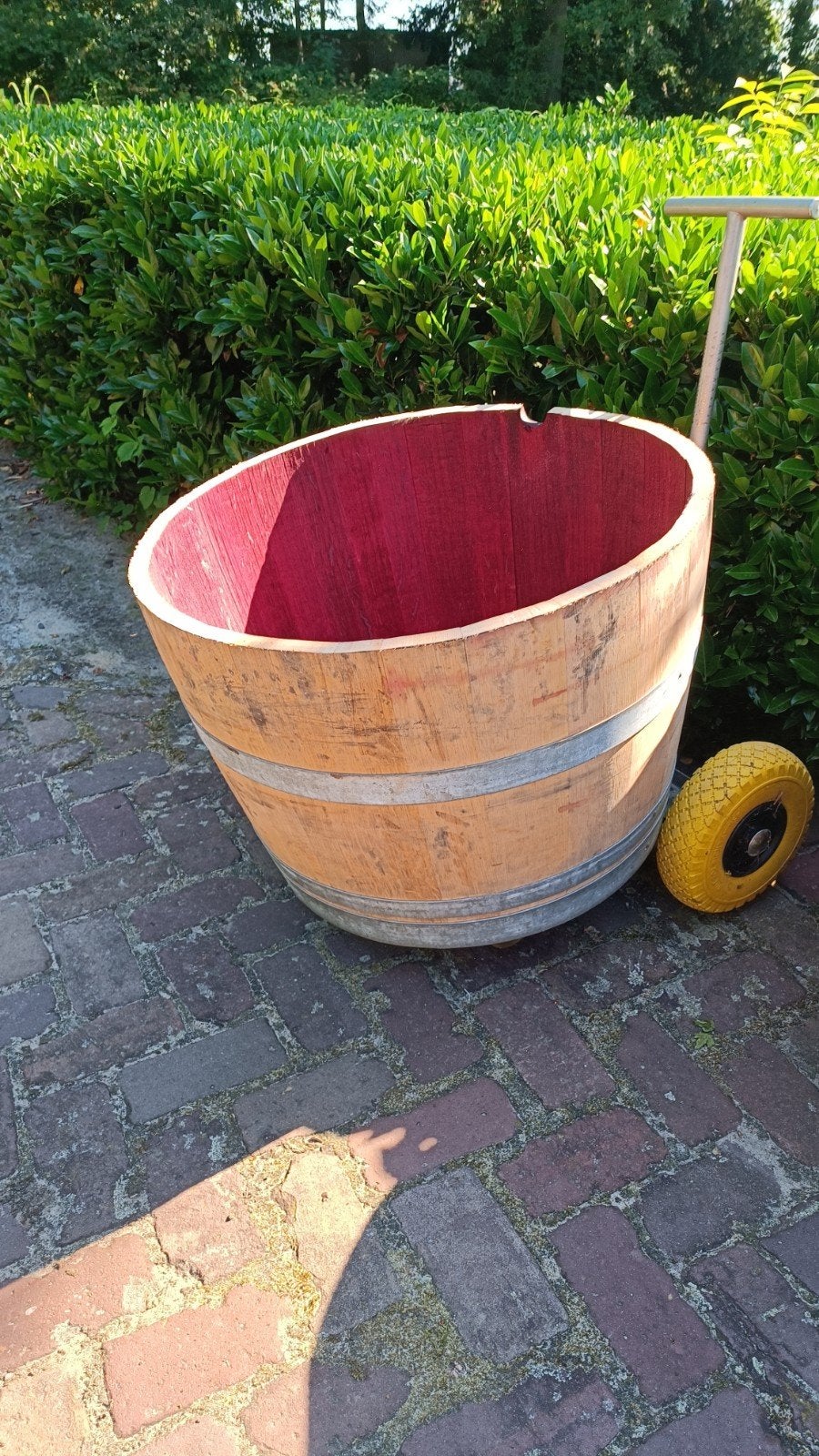 eiken bloembak 65,00, Ophalen, Hout