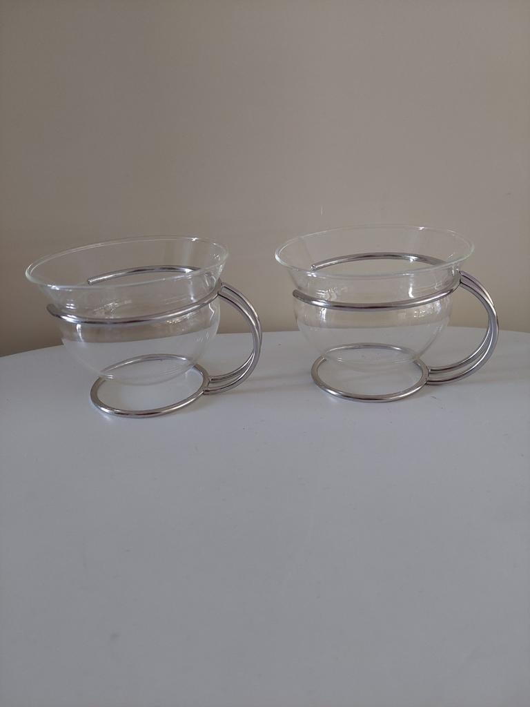 Mono Filio 2 theeglazen, Tassilo von Grolman 1991, Ophalen of Verzenden, Zo goed als nieuw