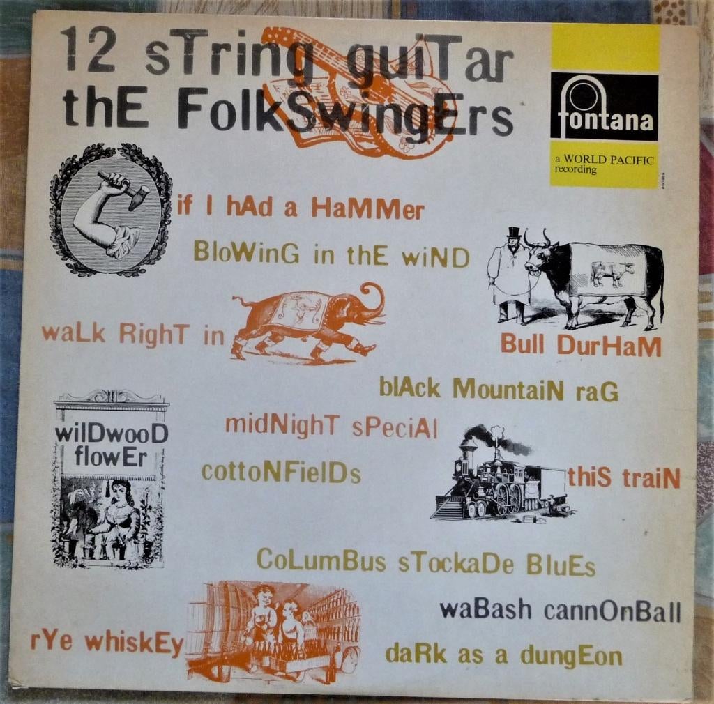 The Folkswingers - 12 String Guitar, Ophalen of Verzenden, Gebruikt, 12 inch, Aziatisch
