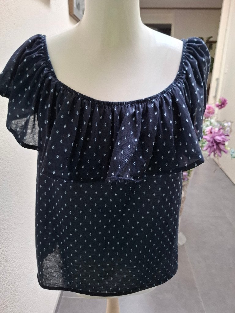 BLOUSE, H&M, MAAT S, Kleding | Dames, Blouses en Tunieken, Ophalen of Verzenden, Zo goed als nieuw, Maat 38/40 (M)