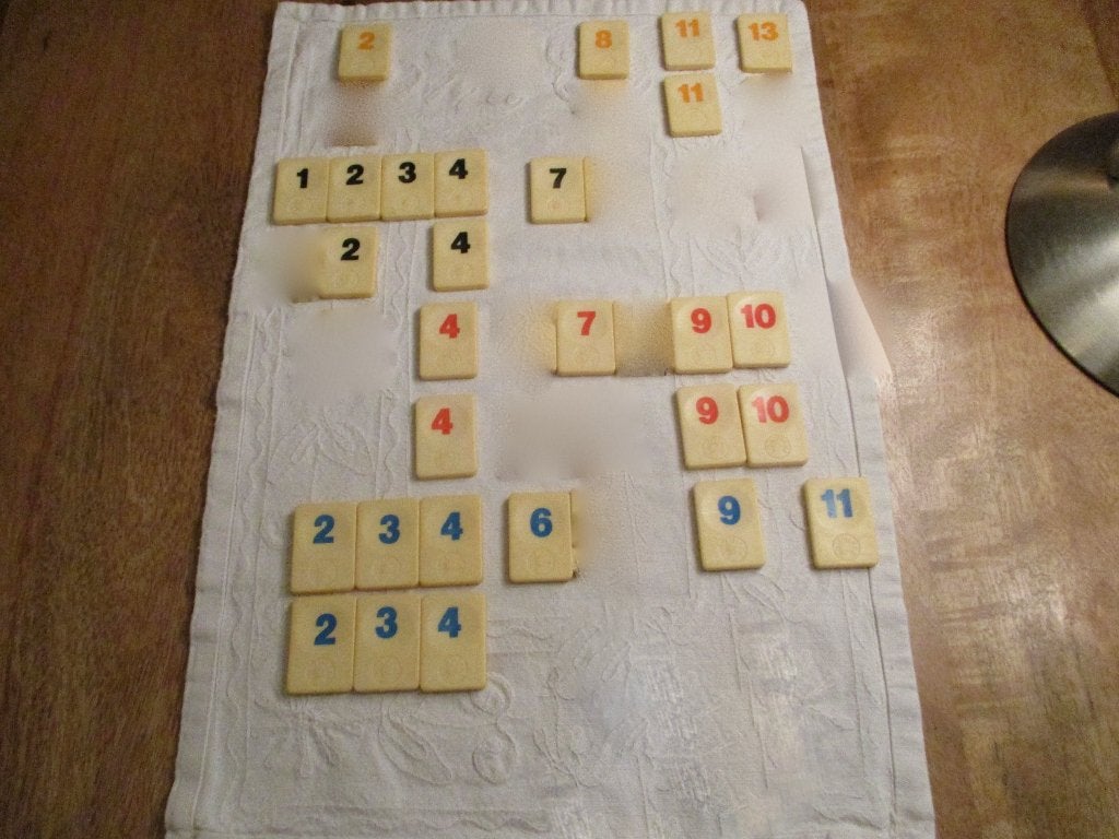 RUMMIKUB losse grote stenen Goliath 400 rode doos, Een of twee spelers, Ophalen of Verzenden, Zo goed als nieuw, Goliath