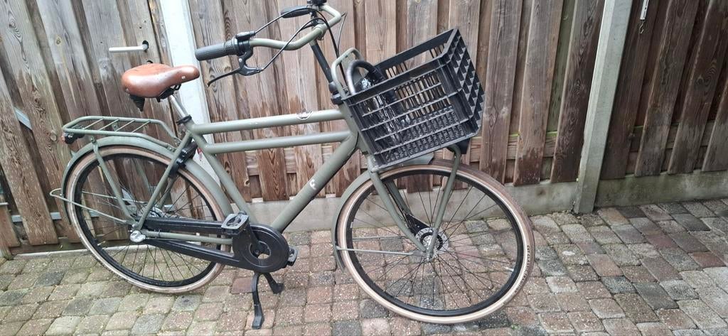 Cortina U4 Raw transport / Herenfiets, Gebruikt, Versnellingen, Schijfrem, 53 tot 57 cm