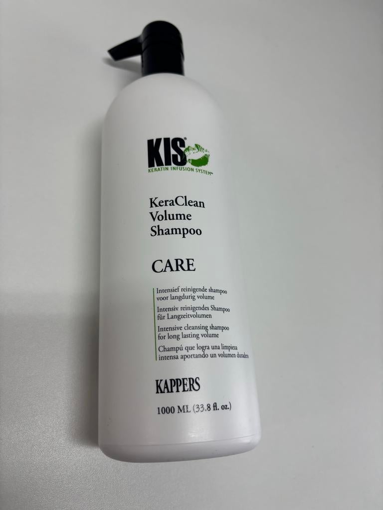 KIS KeraClean Volume shampoo 1000 ml, Ophalen of Verzenden, Nieuw, Shampoo of Conditioner