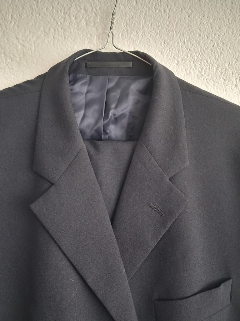 Frans Molenaar Herenpak - Klassiek Donkerblauw, Kleding | Heren, Kostuums en Colberts, Maat 52/54 (L), Ophalen of Verzenden, Zo goed als nieuw