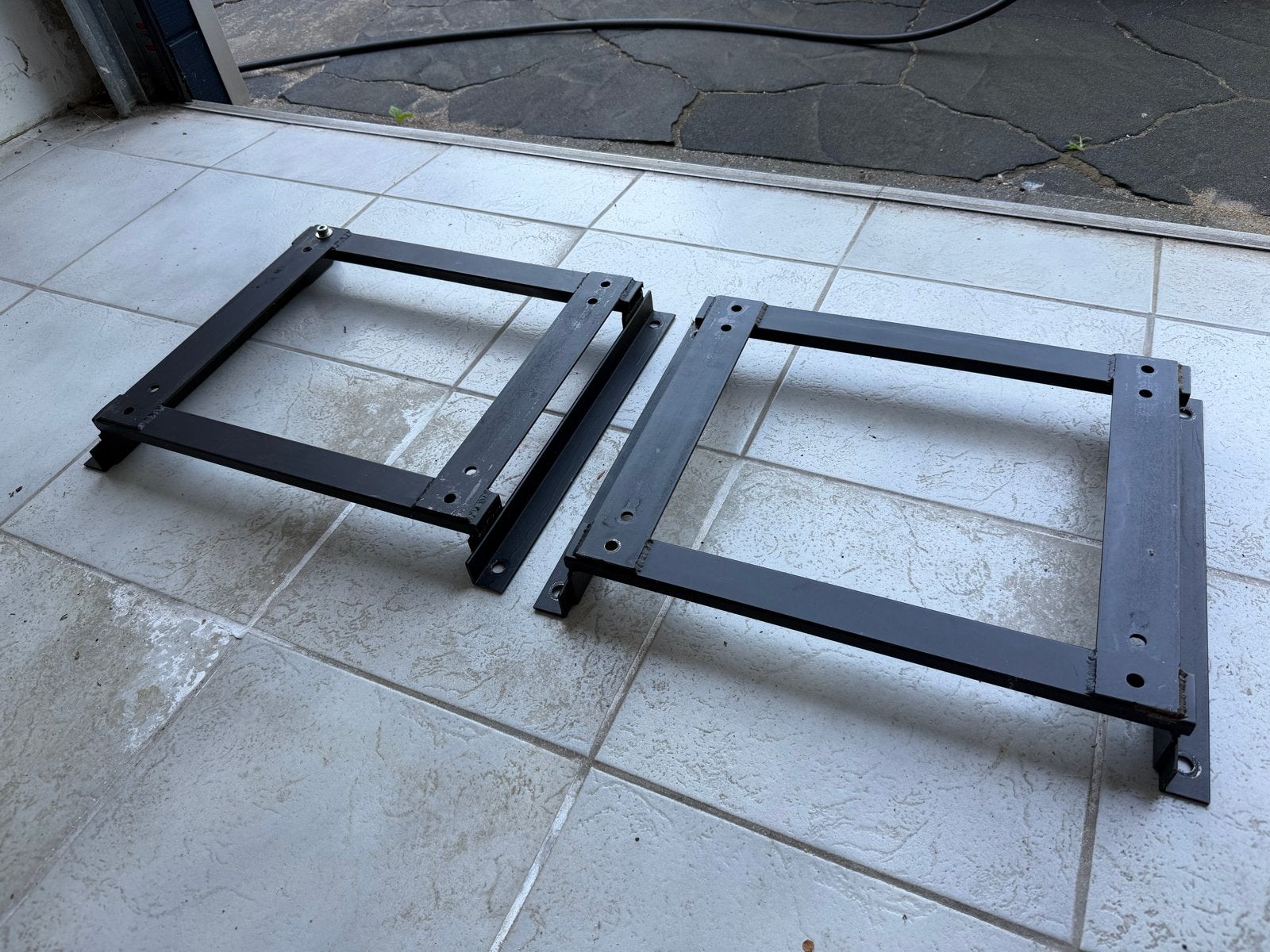 Custom baseplates Megane 2 RS voor kuipstoelen/sidemounts, Auto-onderdelen, Ophalen, Gebruikt, Renault