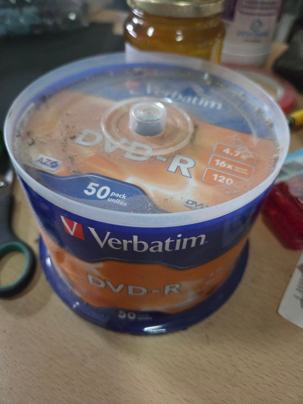 Nieuwe Verbatim DVD-R 50 stuks op spindel, Op spindel, Nieuw, Ophalen of Verzenden, Dvd