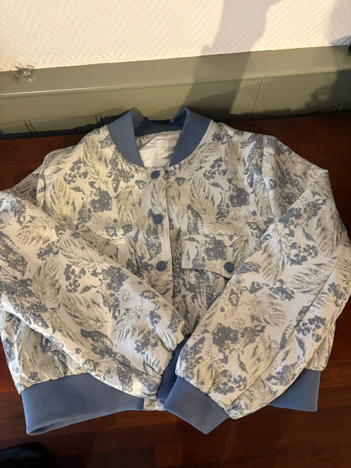 Jasje met glinster, Ophalen of Verzenden, Nieuw, Maat 36 (S), Blauw