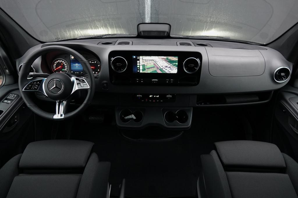 Mercedes-Benz Sprinter 4x4 319Cdi 190Pk 9G-tronic | L2H1 | D, Automaat, Stof, Gebruikt, Zwart
