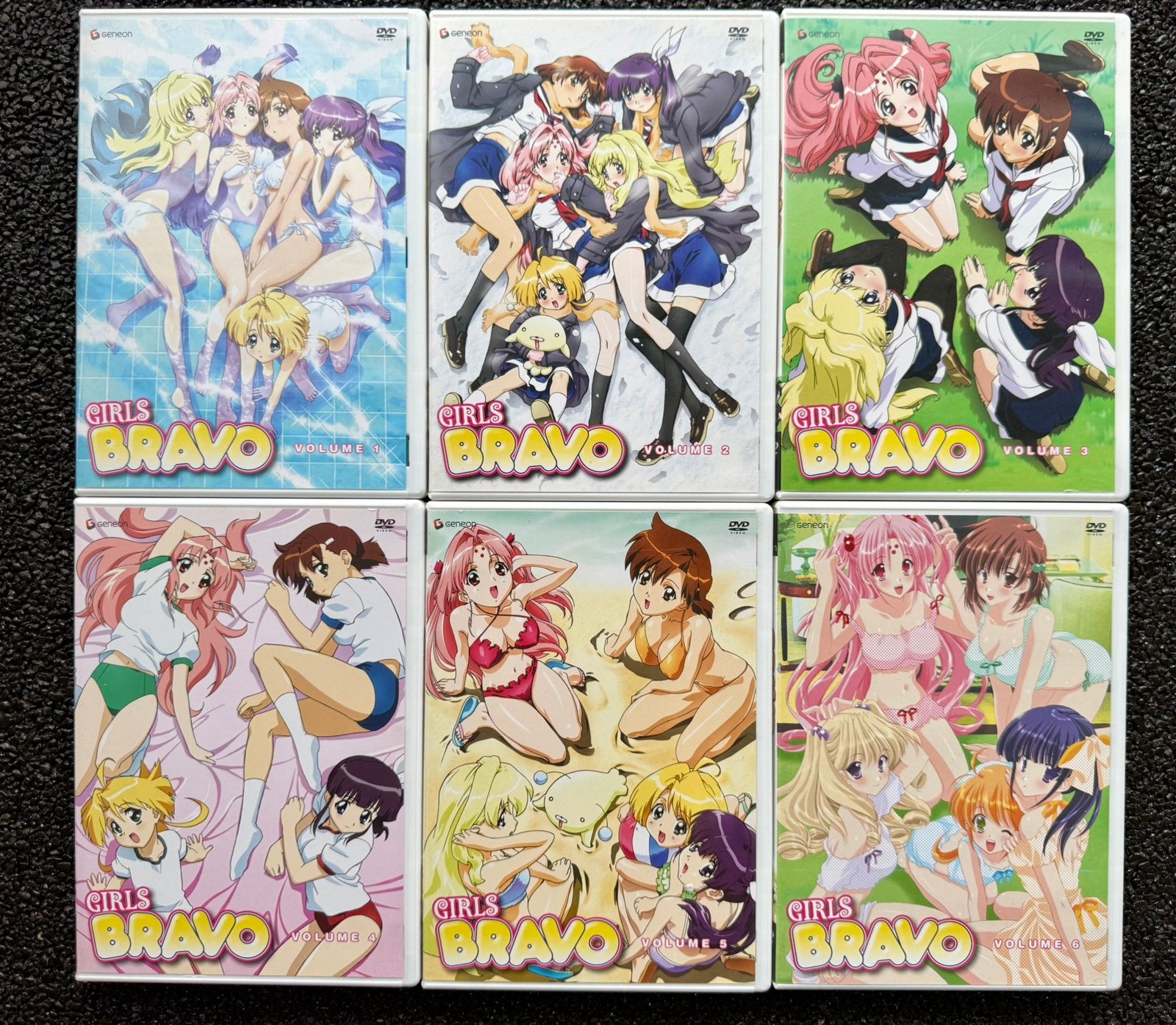 Manga / Anime 6 DVD set - Girls Bravo Complete 1 2 3 4 5 6, Ophalen, Gebruikt, Anime (Japans)